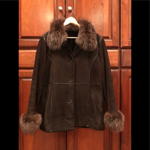 Marvin Richards Fur suede shearling - Picture 2 of 8
